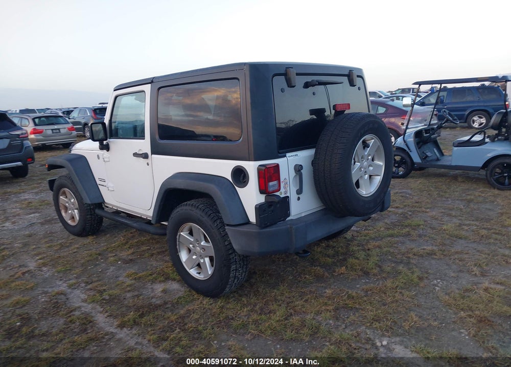 2015 ANGLER JEEP WR SPORT VIN: 1C4AJWAG5FL577274