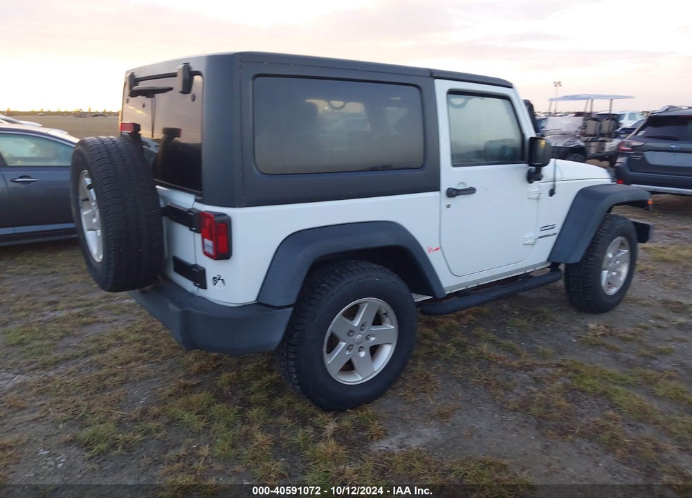 2015 ANGLER JEEP WR SPORT VIN: 1C4AJWAG5FL577274