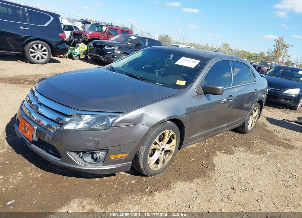 2012 FORD FUSION SE VIN: 3FAHP0HAXCR142894
