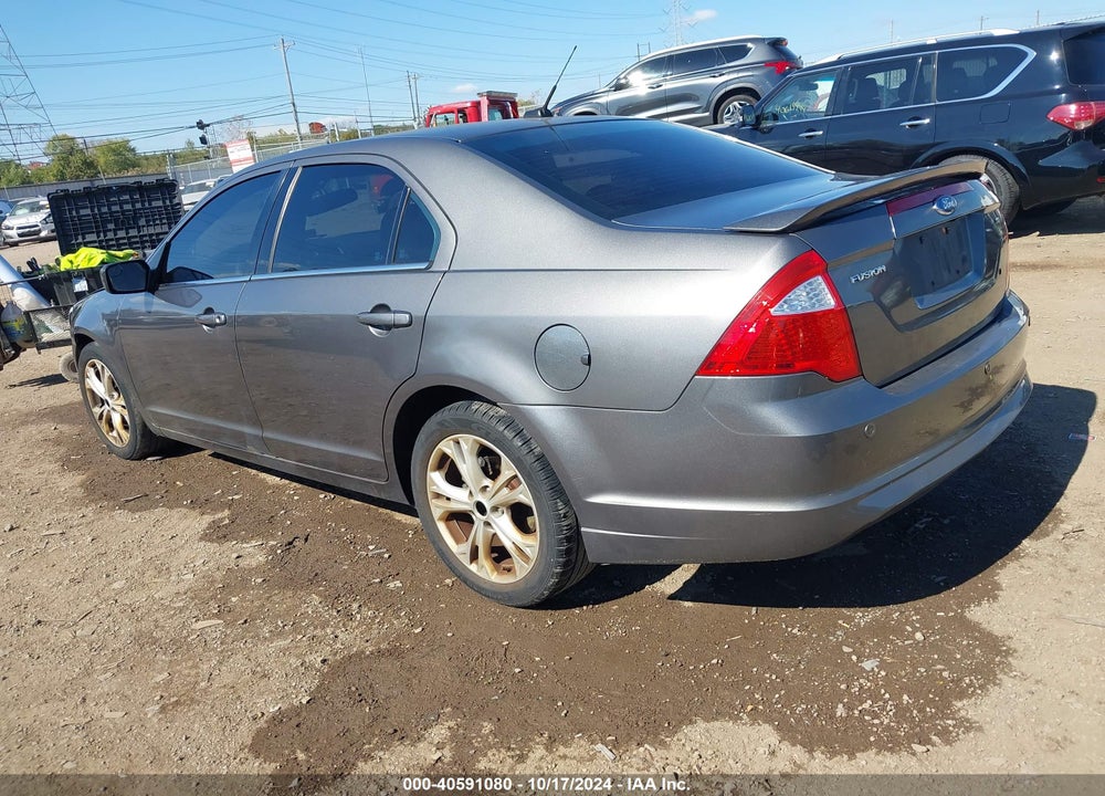 2012 FORD FUSION SE VIN: 3FAHP0HAXCR142894