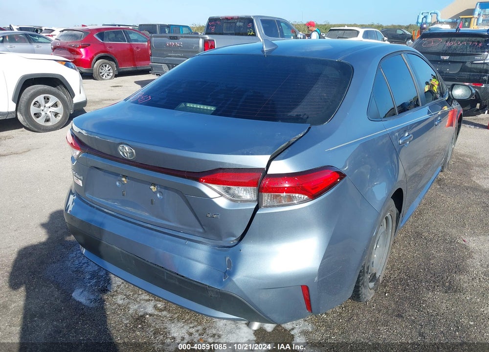 2021 TOYOTA COROLLA LE VIN: JTDEPMAE0MJ168708