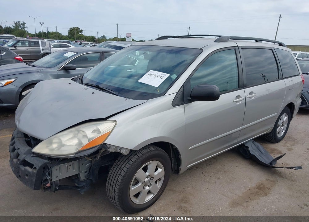2007 TOYOTA SIENNA LE VIN: 5TDZK23C17S048410