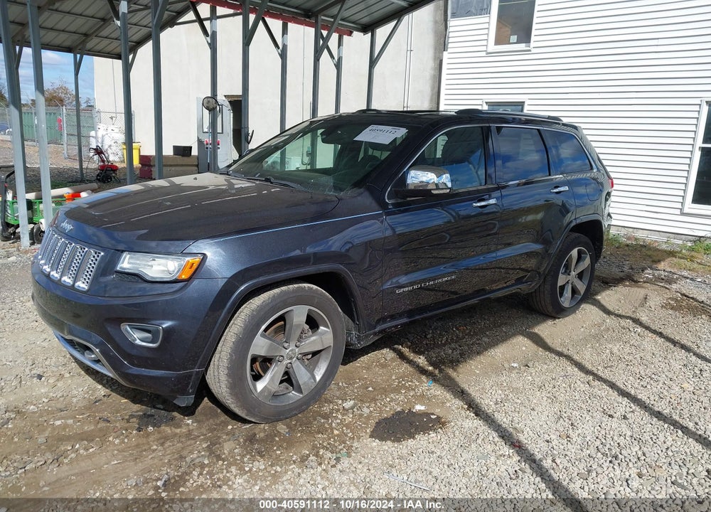 2014 JEEP GRAND CHEROKEE OVERLAND VIN: 1C4RJFCG9EC579883