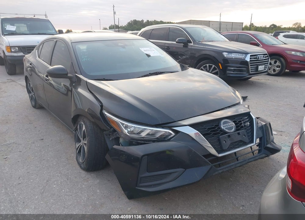 2021 NISSAN SENTRA SV XTRONIC CVT VIN: 3N1AB8CV7MY225177