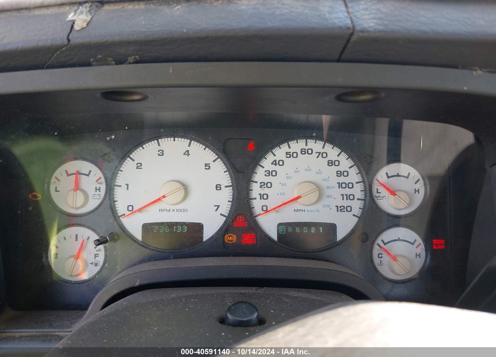 2003 DODGE RAM 1500 SLT/LARAMIE/ST VIN: 1D7HA18D63J669603