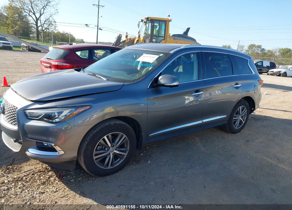 2020 INFINITI QX60 LUXE AWD VIN: 5N1DL0MM6LC512169