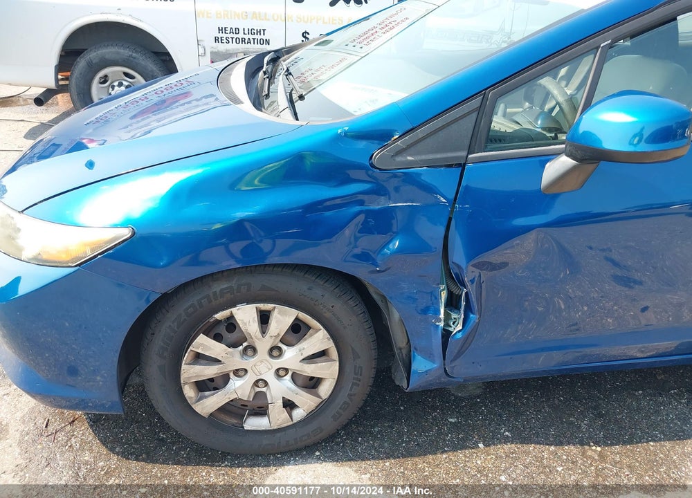 2012 HONDA CIVIC LX VIN: 19XFB2F53CE082093