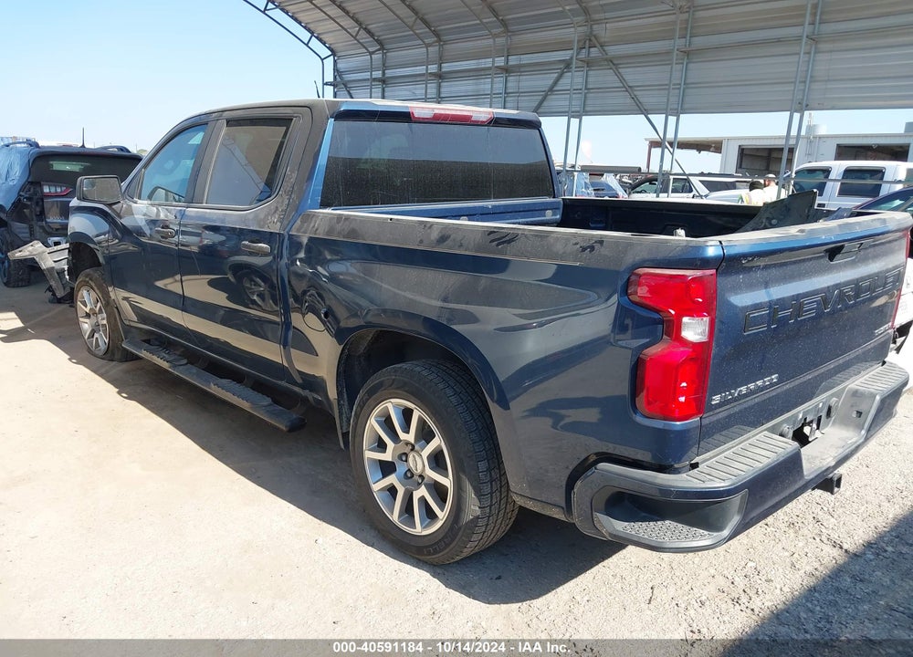 2019 CHEVROLET SILVERADO 1500 CUSTOM VIN: 1GCPWBEH2KZ235747