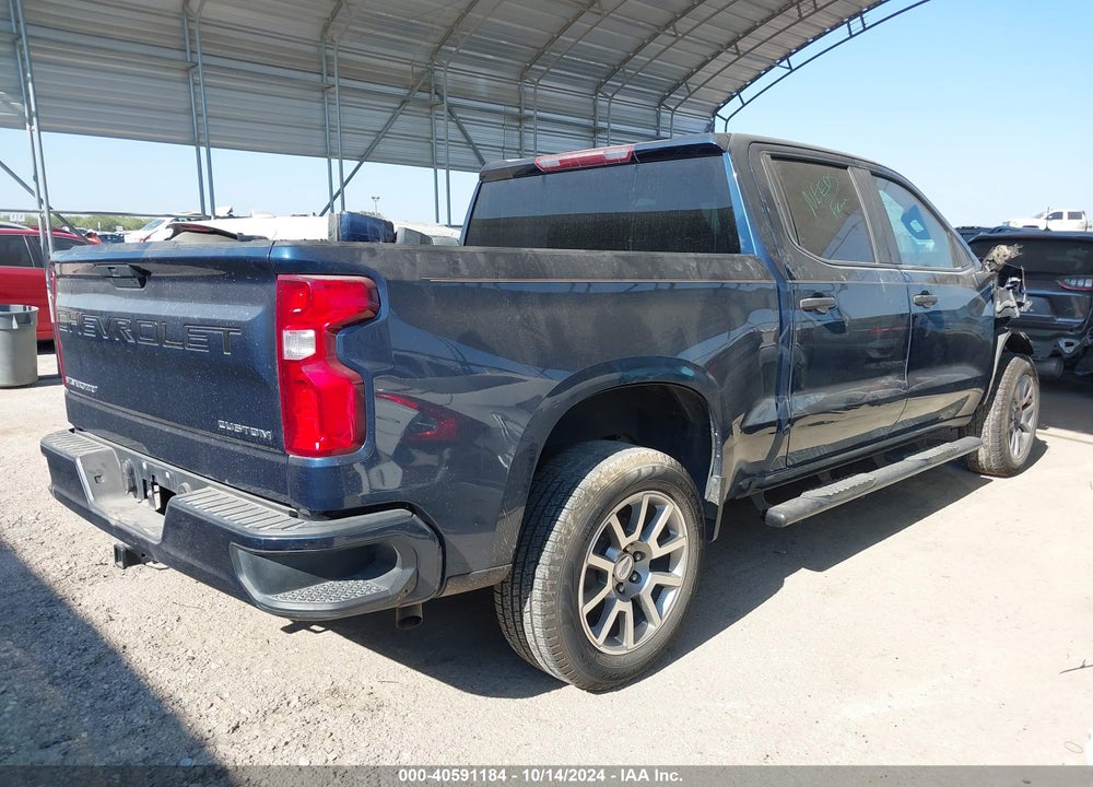 2019 CHEVROLET SILVERADO 1500 CUSTOM VIN: 1GCPWBEH2KZ235747