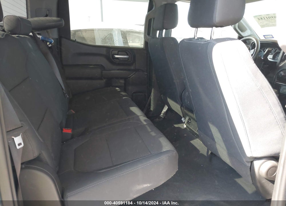 2019 CHEVROLET SILVERADO 1500 CUSTOM VIN: 1GCPWBEH2KZ235747
