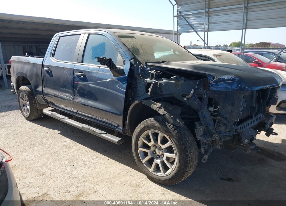 2019 CHEVROLET SILVERADO 1500 CUSTOM VIN: 1GCPWBEH2KZ235747