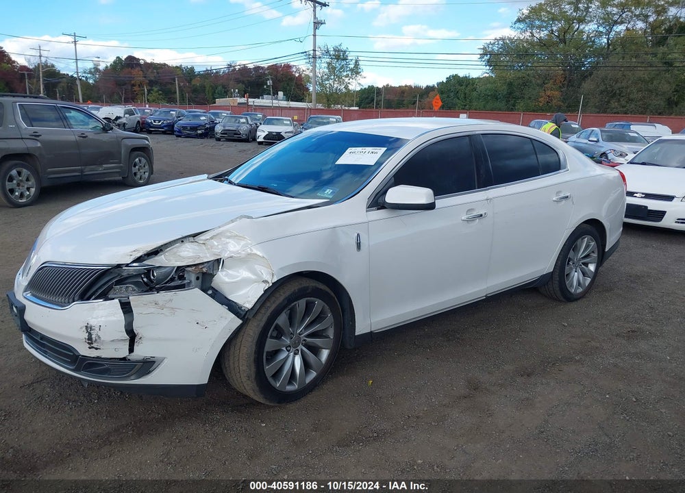 2014 LINCOLN MKS VIN: 1LNHL9EK8EG602437