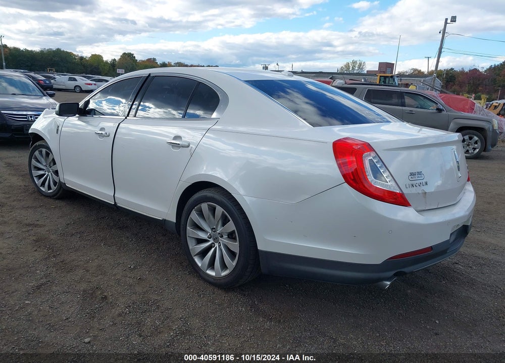 2014 LINCOLN MKS VIN: 1LNHL9EK8EG602437