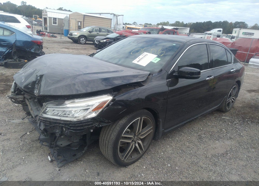 2017 HONDA ACCORD TOURING V6 VIN: 1HGCR3F90HA020606