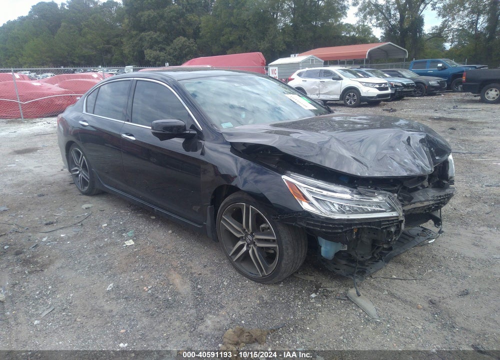 2017 HONDA ACCORD TOURING V6 VIN: 1HGCR3F90HA020606