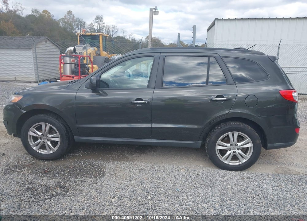 2012 HYUNDAI SANTA FE LIMITED V6 VIN: 5XYZKDAG8CG126948