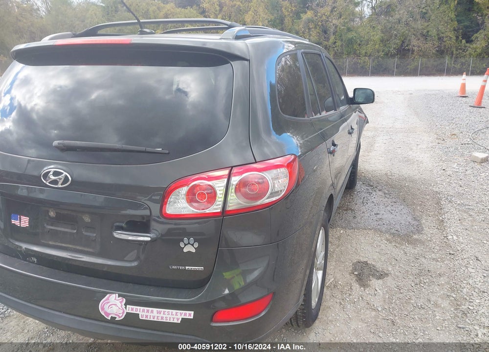 2012 HYUNDAI SANTA FE LIMITED V6 VIN: 5XYZKDAG8CG126948