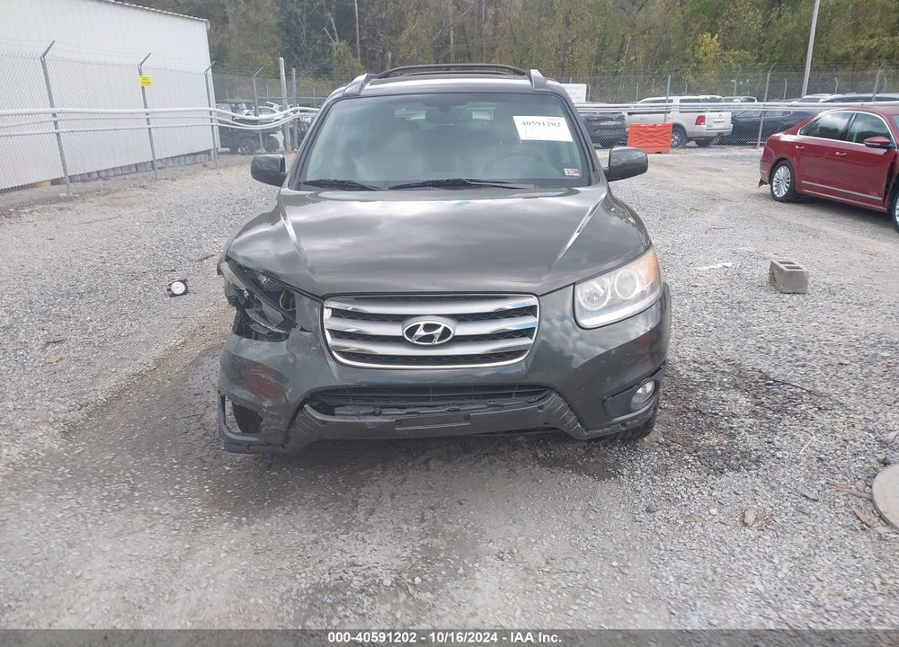 2012 HYUNDAI SANTA FE LIMITED V6 VIN: 5XYZKDAG8CG126948