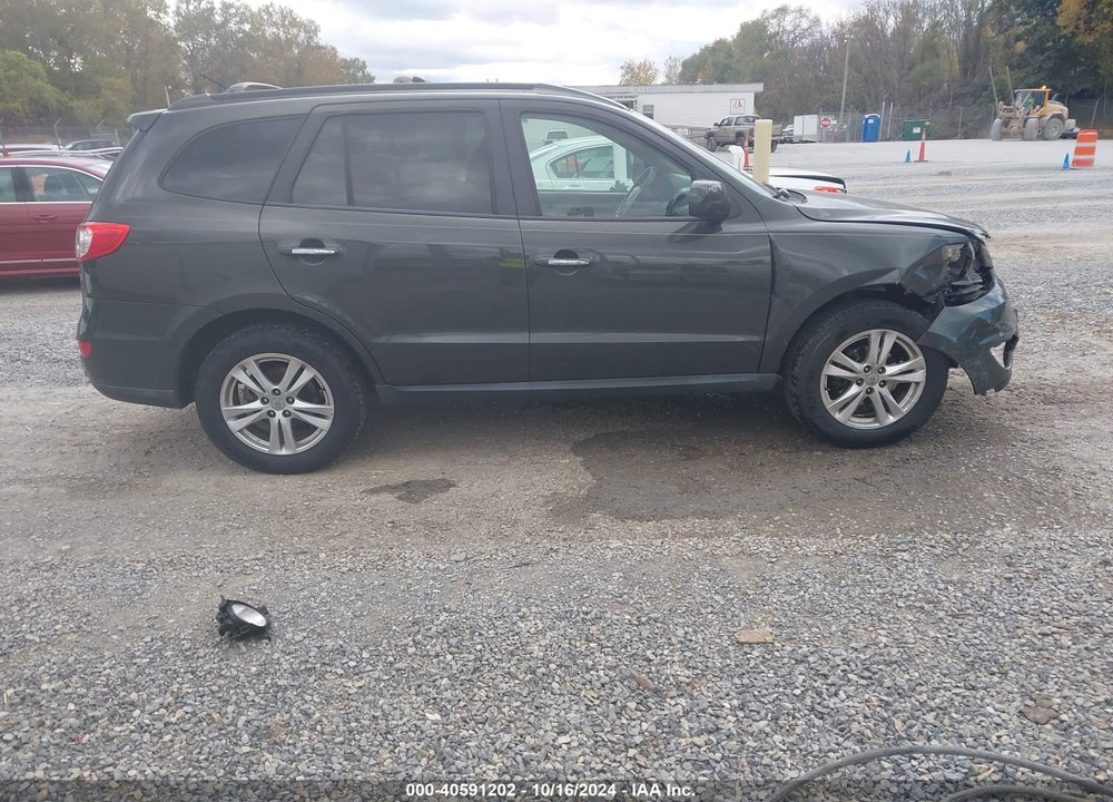 2012 HYUNDAI SANTA FE LIMITED V6 VIN: 5XYZKDAG8CG126948
