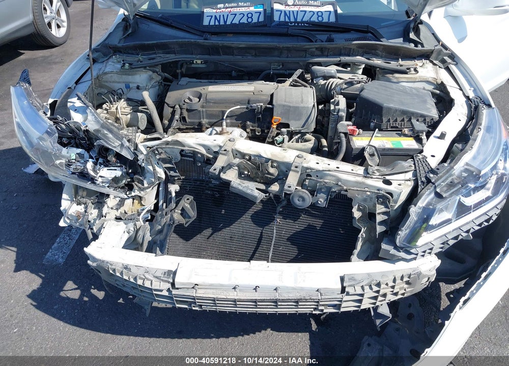2016 HONDA ACCORD EX VIN: 1HGCR2F03GA016432