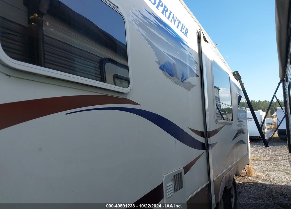 2008 KEYSTONE SPRINTER VIN: 4YDT2722581531566
