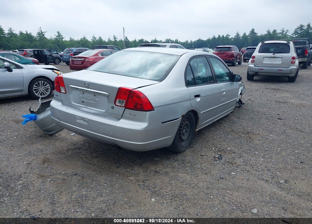 2003 HONDA CIVIC LX VIN: 2HGES16643H611720