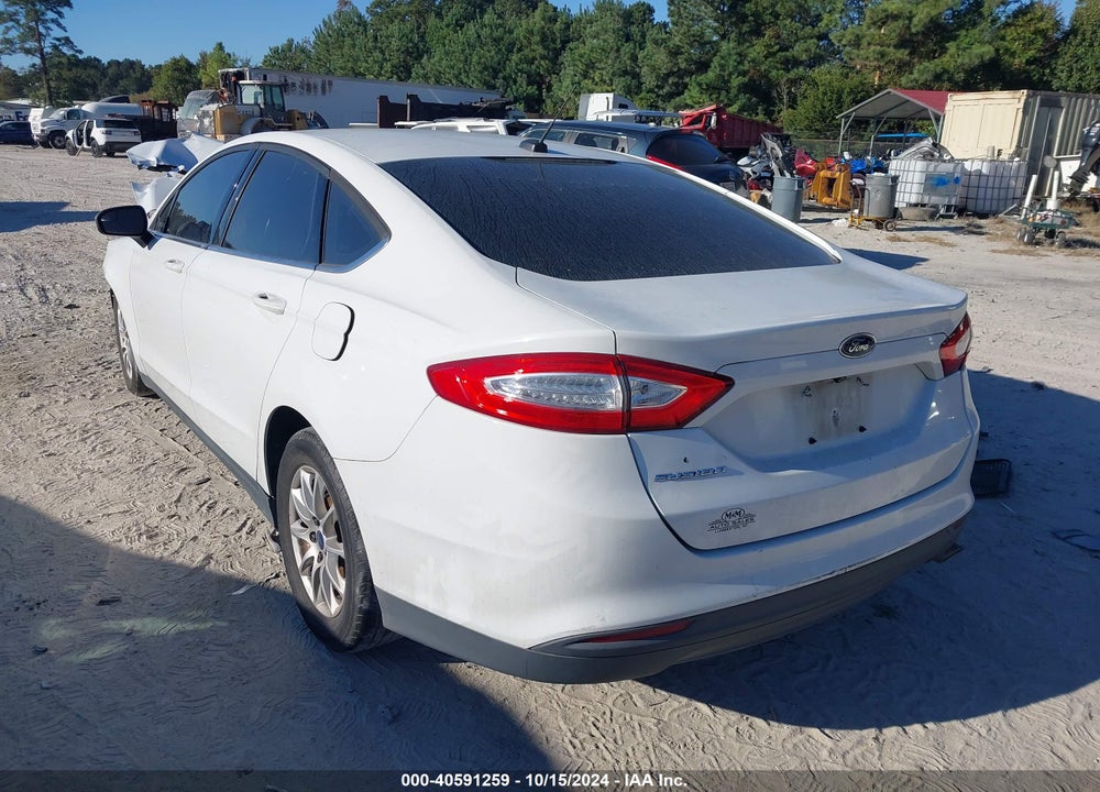 2016 FORD FUSION S VIN: 3FA6P0G72GR333115