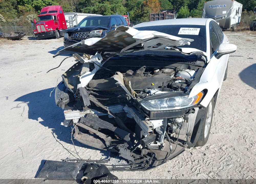 2016 FORD FUSION S VIN: 3FA6P0G72GR333115