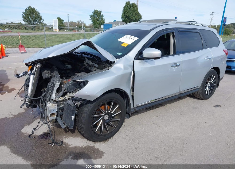 2013 NISSAN PATHFINDER PLATINUM VIN: 5N1AR2MM8DC676683