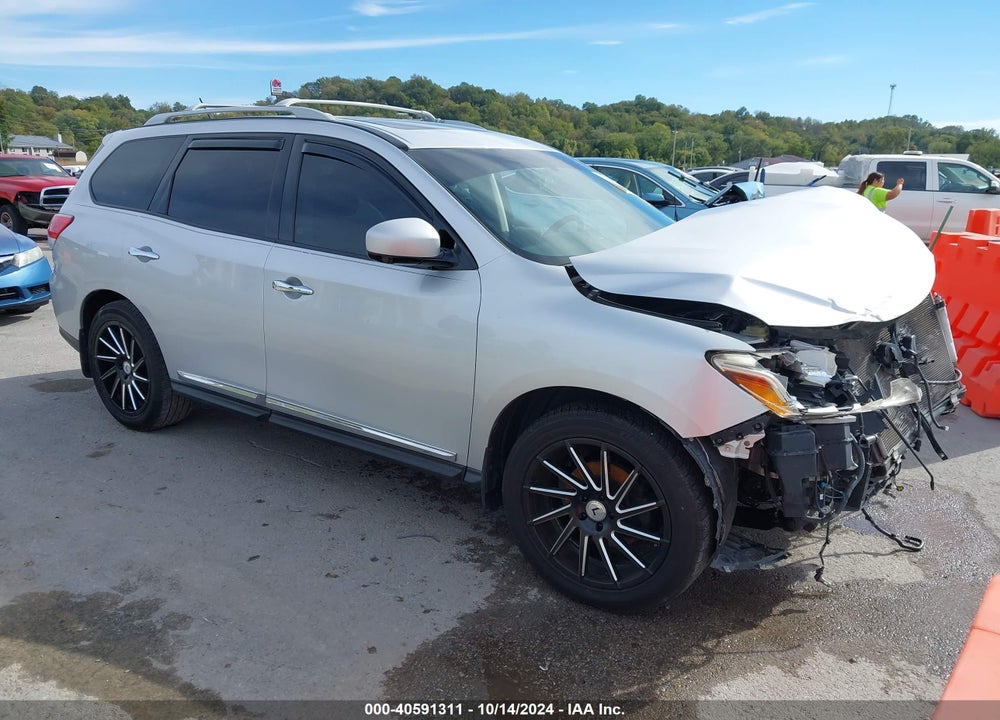 2013 NISSAN PATHFINDER PLATINUM VIN: 5N1AR2MM8DC676683