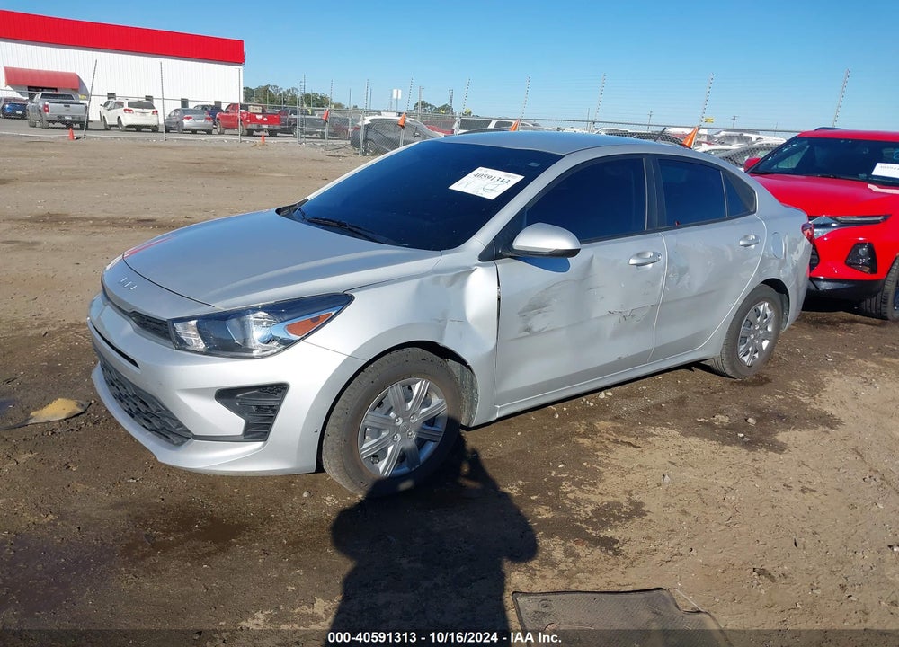 2022 KIA RIO S VIN: 3KPA24AD5NE480123