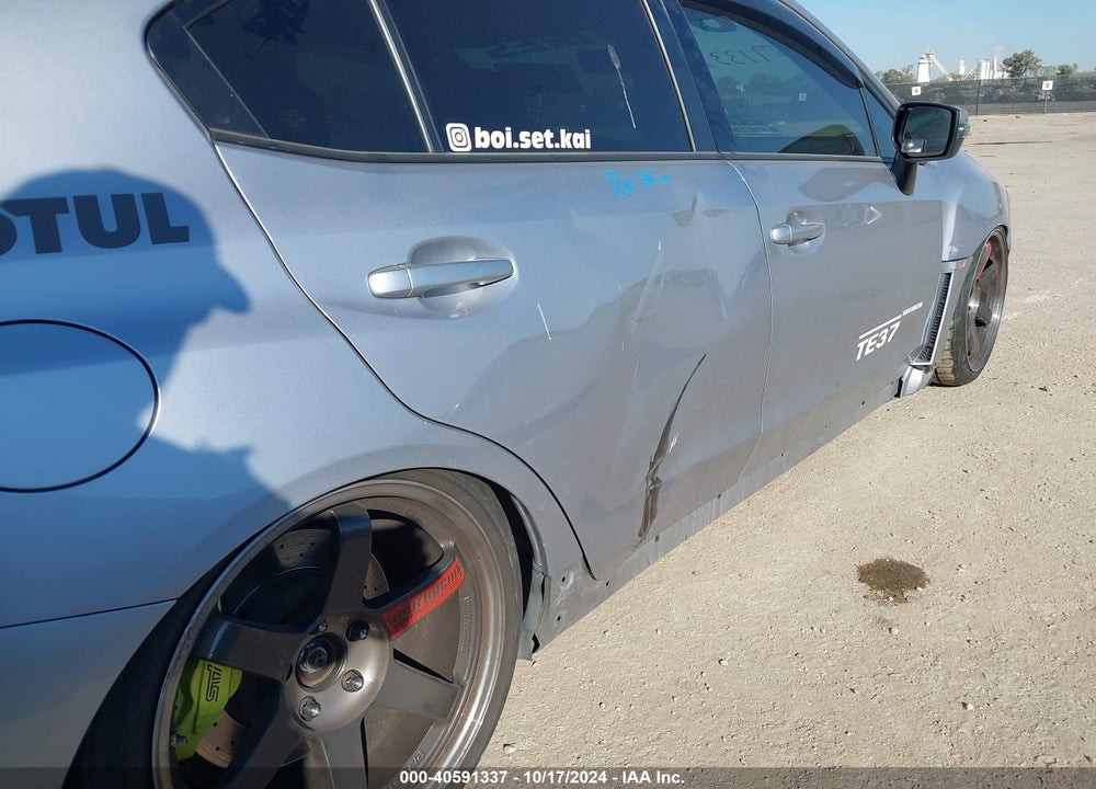 2019 SUBARU WRX STI LIMITED VIN: JF1VA2Y68K9831015