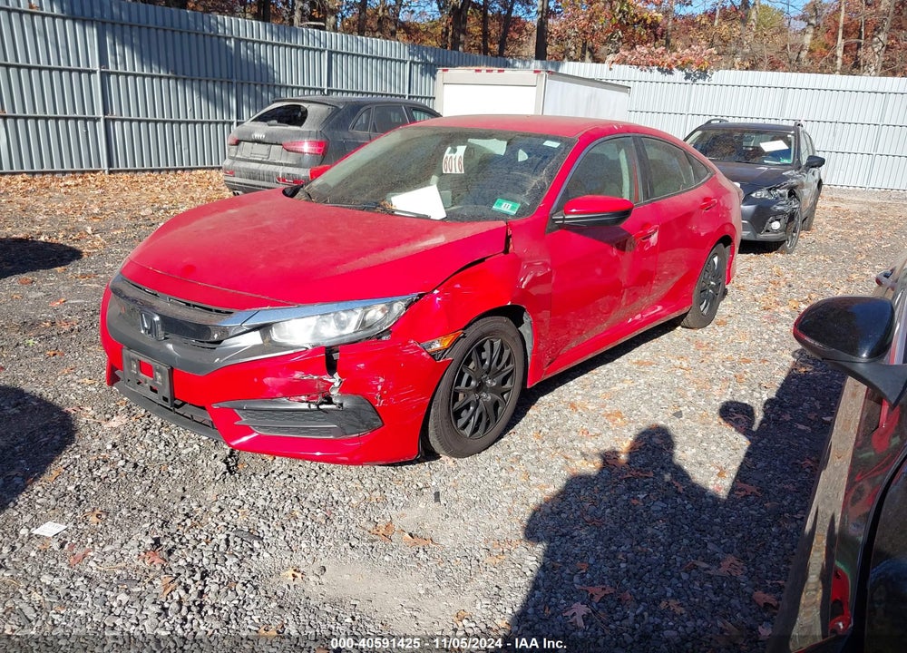 2016 HONDA CIVIC LX VIN: 2HGFC2F55GH526633