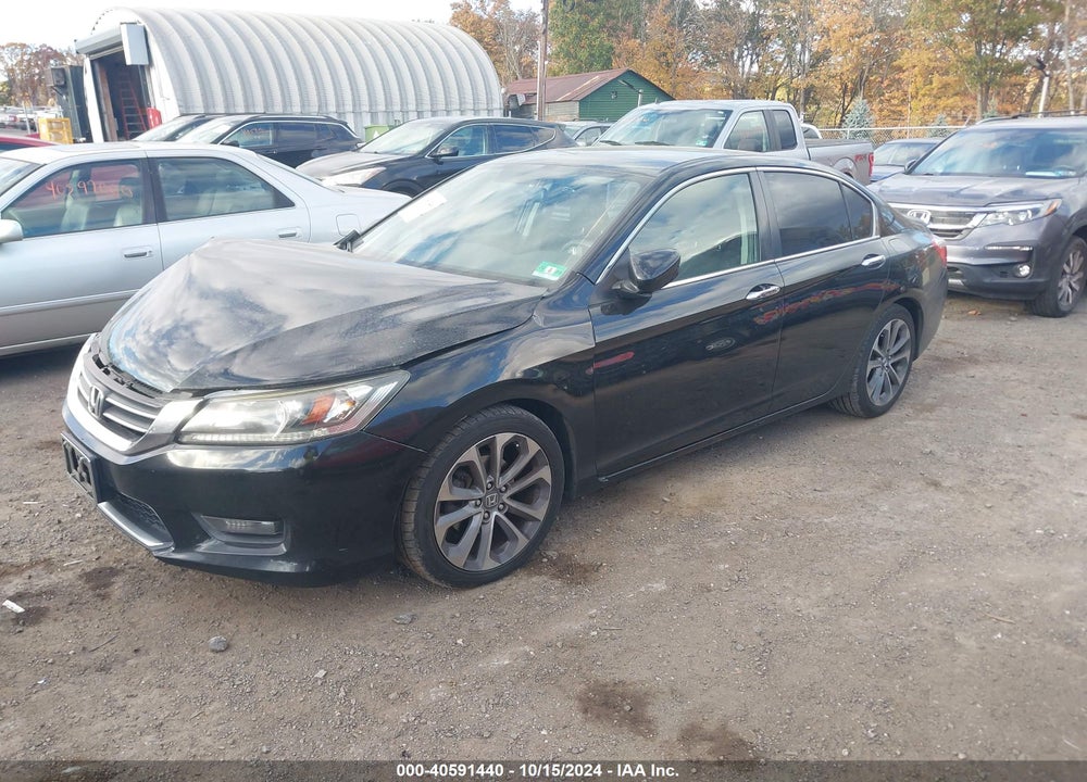 2014 HONDA ACCORD SPORT VIN: 1HGCR2F55EA055306