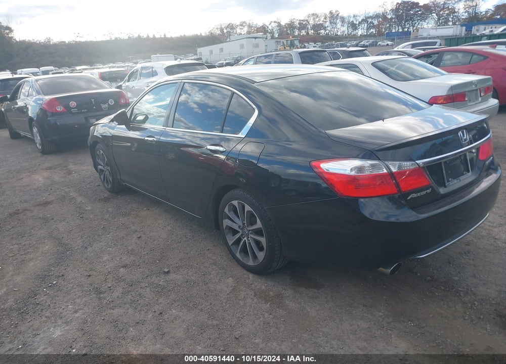 2014 HONDA ACCORD SPORT VIN: 1HGCR2F55EA055306