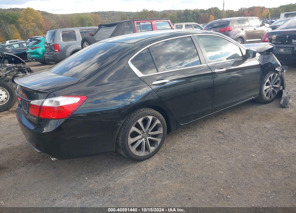 2014 HONDA ACCORD SPORT VIN: 1HGCR2F55EA055306