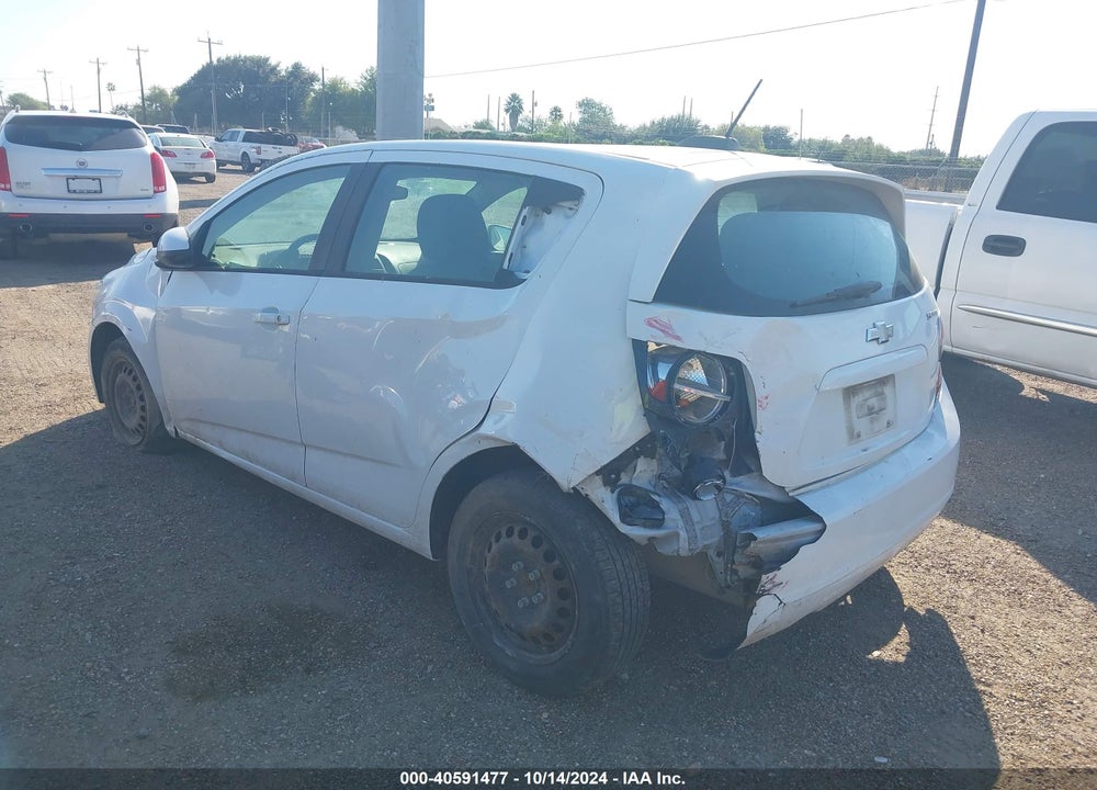 2016 CHEVROLET SONIC LS AUTO VIN: 1G1JA6SH1G4148967