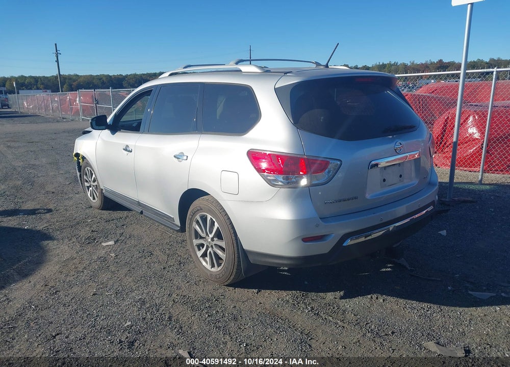 2013 NISSAN PATHFINDER SL VIN: 5N1AR2MN8DC674280