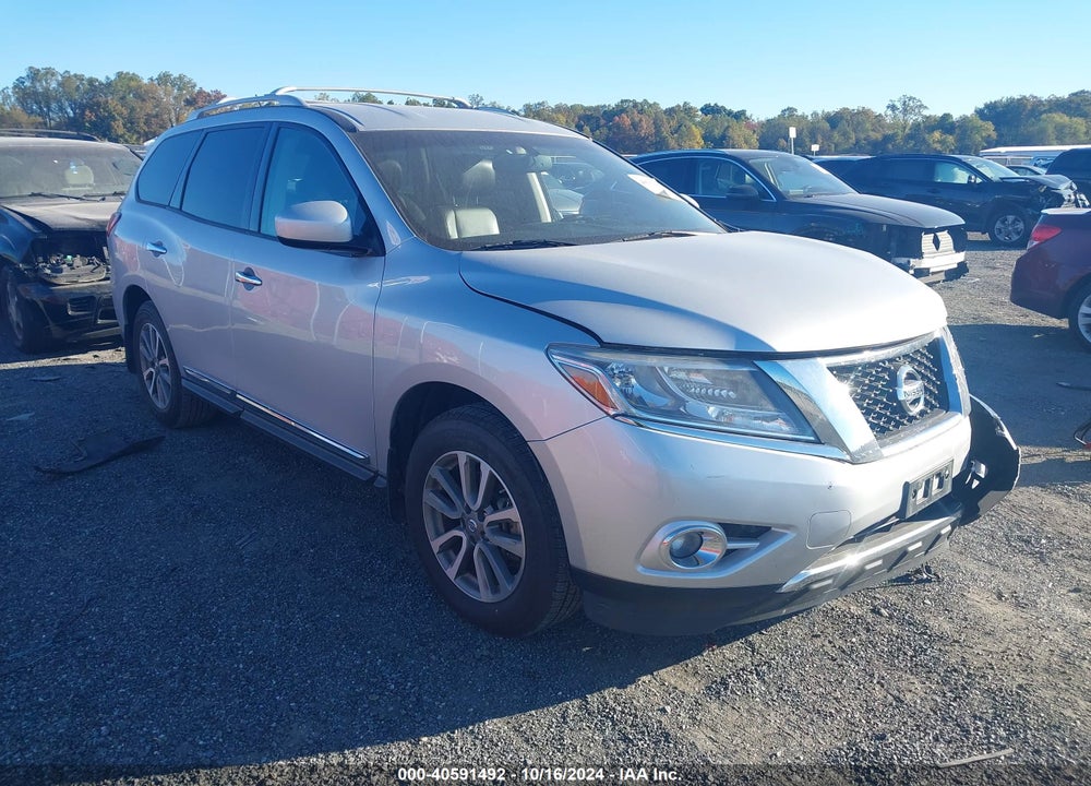 2013 NISSAN PATHFINDER SL VIN: 5N1AR2MN8DC674280