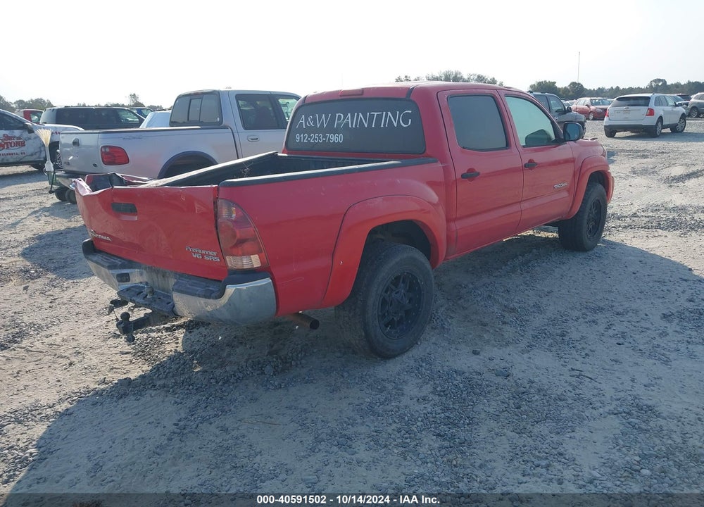 2007 TOYOTA TACOMA PRERUNNER V6 VIN: 3TMJU62N47M033708