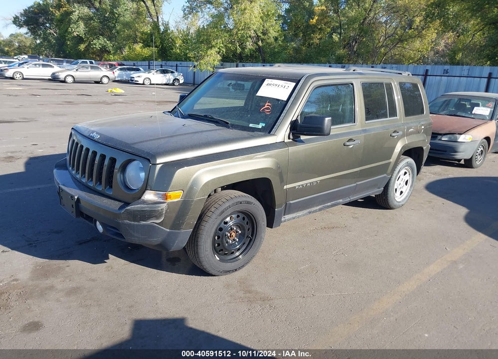 2015 JEEP PATRIOT SPORT VIN: 1C4NJRBB9FD348337