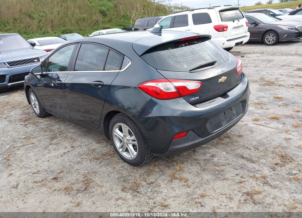 2017 CHEVROLET CRUZE LT AUTO VIN: 3G1BE6SM7HS574167