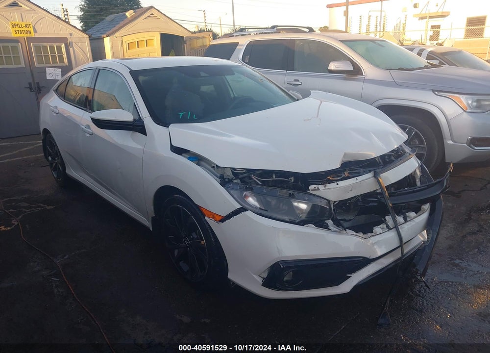 2019 HONDA CIVIC SPORT VIN: 2HGFC2F80KH505515