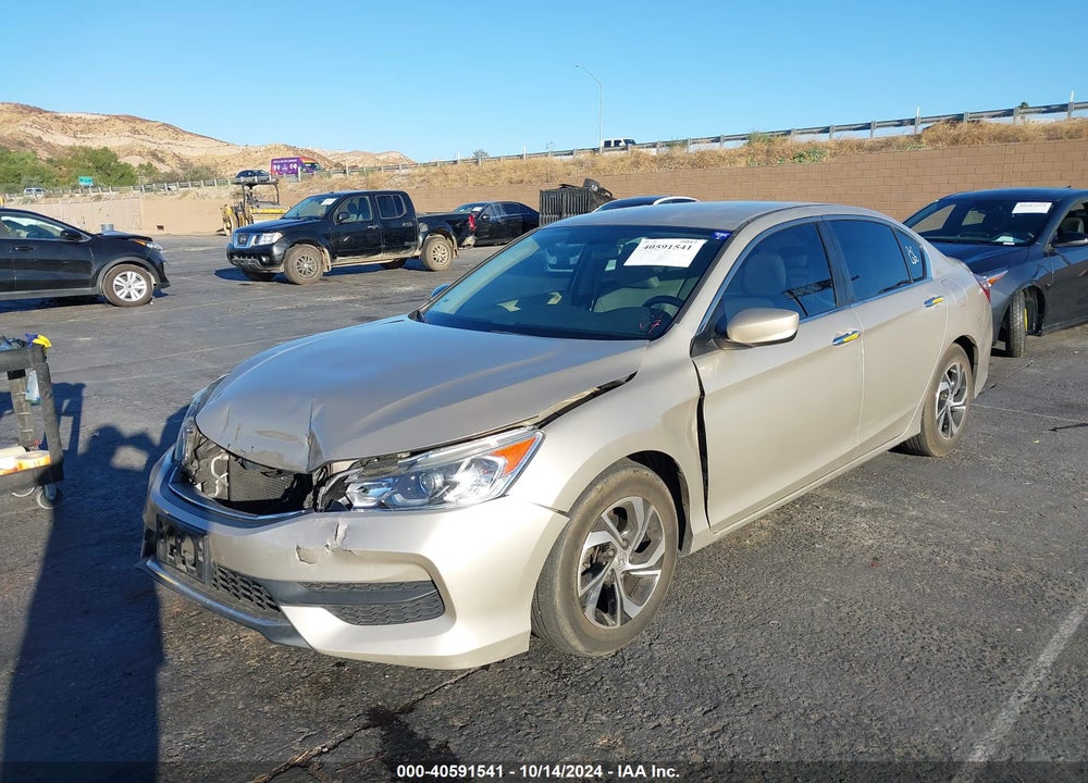 2017 HONDA ACCORD LX VIN: 1HGCR2F32HA251898
