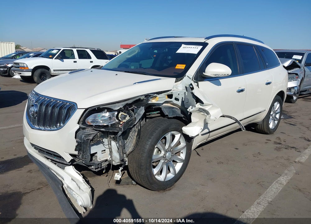 2014 BUICK ENCLAVE PREMIUM VIN: 5GAKRCKD1EJ266324