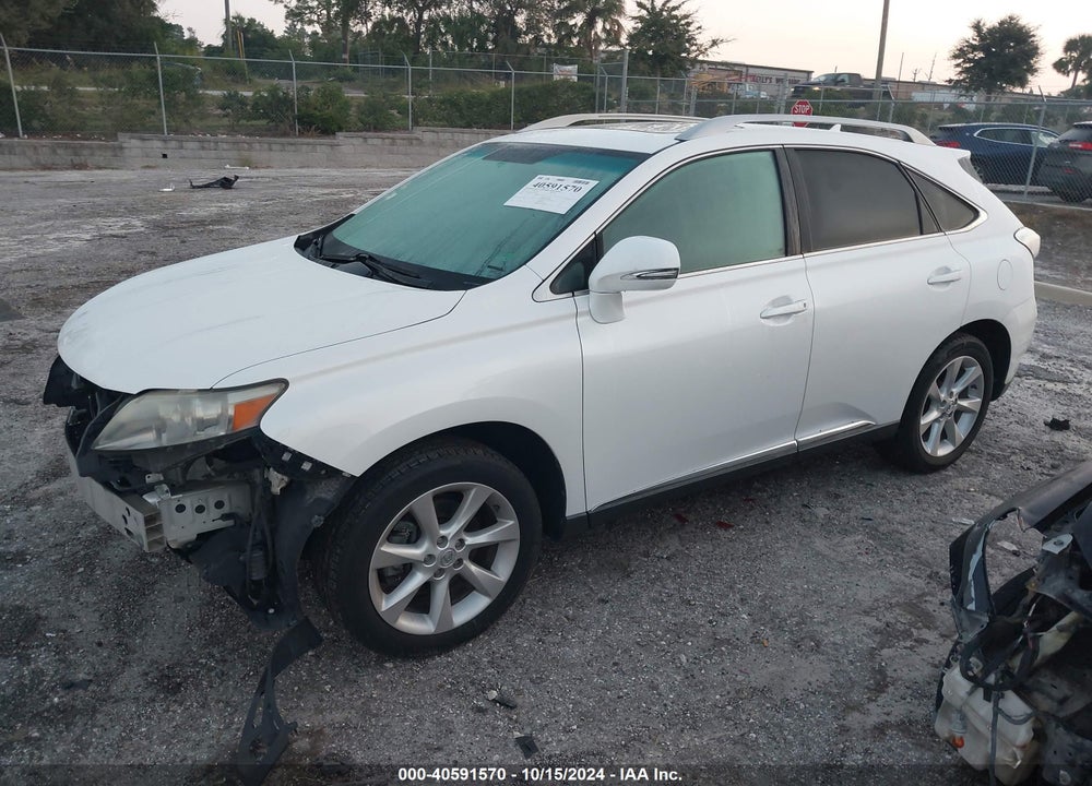 2010 LEXUS RX 350 VIN: 2T2ZK1BA4AC031803