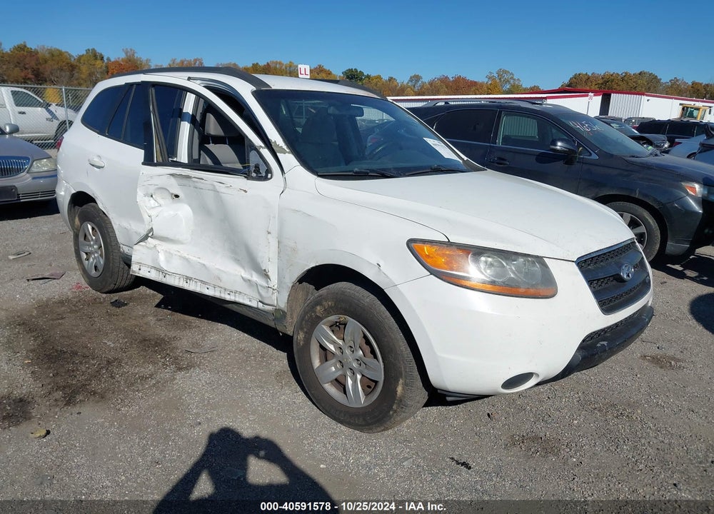 2009 HYUNDAI SANTA FE GLS VIN: 5NMSG13D29H277898