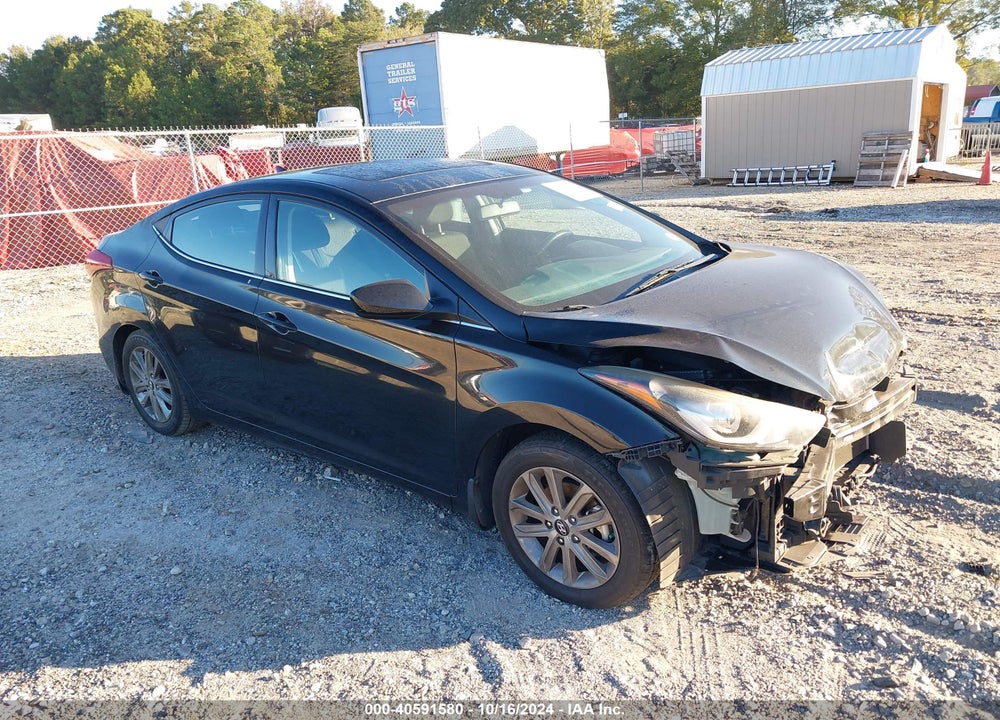 2015 HYUNDAI ELANTRA SE VIN: KMHDH4AEXFU452305