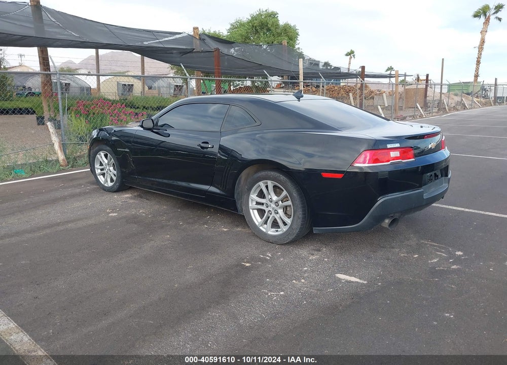 2015 CHEVROLET CAMARO 2LS VIN: 2G1FB1E32F9213262