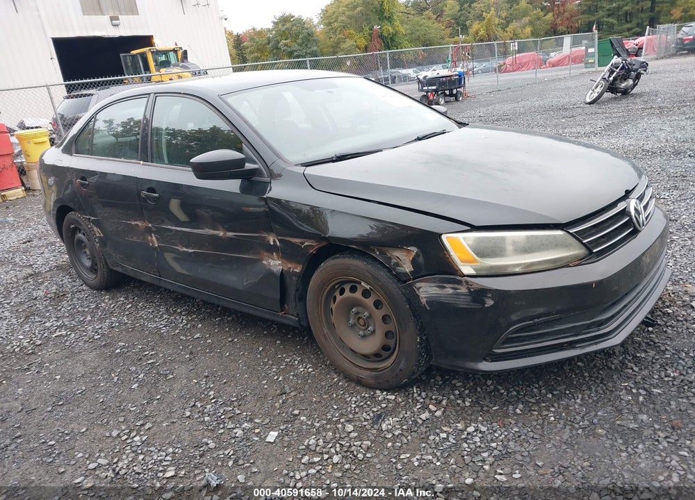 2015 VOLKSWAGEN JETTA 1.8T SE VIN: 3VWD17AJ5FM265711